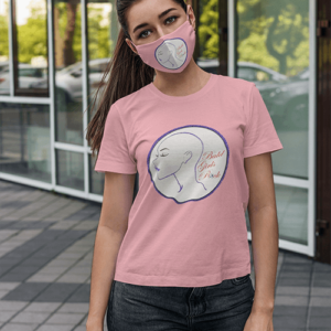 Bald Girls Rock- T-Shirt LOGO (Crew Neck)